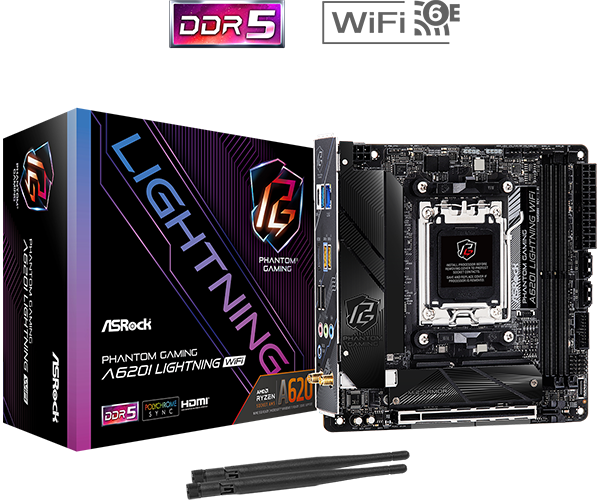 ASRock | A620I Lightning WiFi